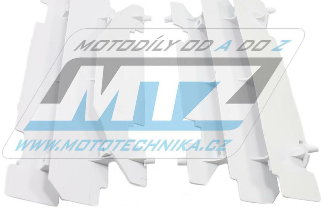 Obrázek produktu Mřížky chladiče - Suzuki RM125 / 03-11 + RM250 / 99-05 + DRZ400 / 00-23 + DRZ400E+DRZ400S+DRZ400SM - barva bílá PS1783137E11B