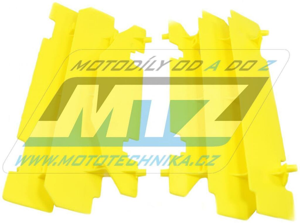 Obrázek produktu Mřížky chladiče - Suzuki RM125 / 03-11 + RM250 / 99-05 + DRZ400 / 00-23 + DRZ400E+DRZ400S+DRZ400SM - barva žlutá PS1783137E11Z