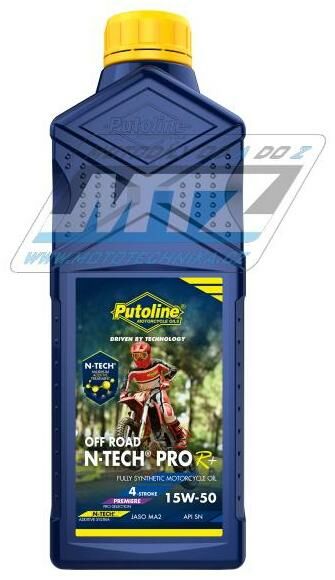 Obrázek produktu Olej motorový motocyklový Putoline N-TECH PRO OFFROAD 15W50 (balení 1L) PU74364