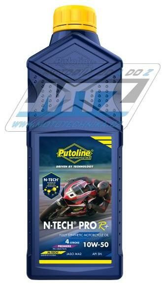 Obrázek produktu Olej motorový motocyklový Putoline N-TECH ROAD PRO R+ 10W50 (balení 1L) PU74316