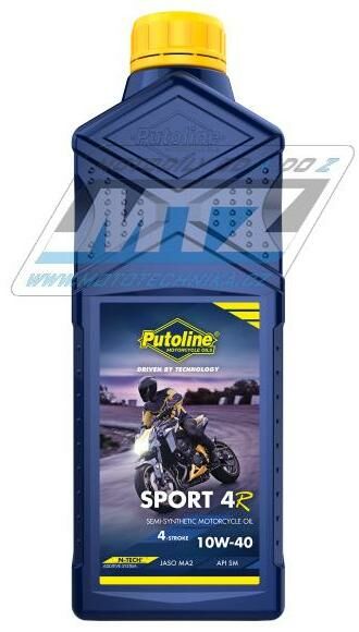 Obrázek produktu Olej motorový motocyklový Putoline Sport4R 10W40 (balení 1L) PU74384