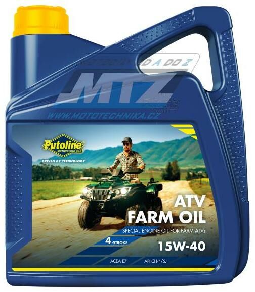 Obrázek produktu Olej motorový Putoline ATV FarmerOil 15W40 (4L) PU70024