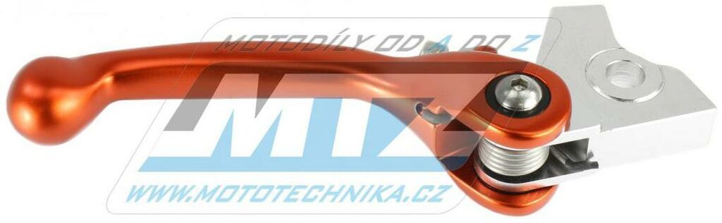 Obrázek produktu Páčka brzdy FLEX KTM/00-04 + Husaberg + Husqvarna + TM - barva oranžová L9B-004-07