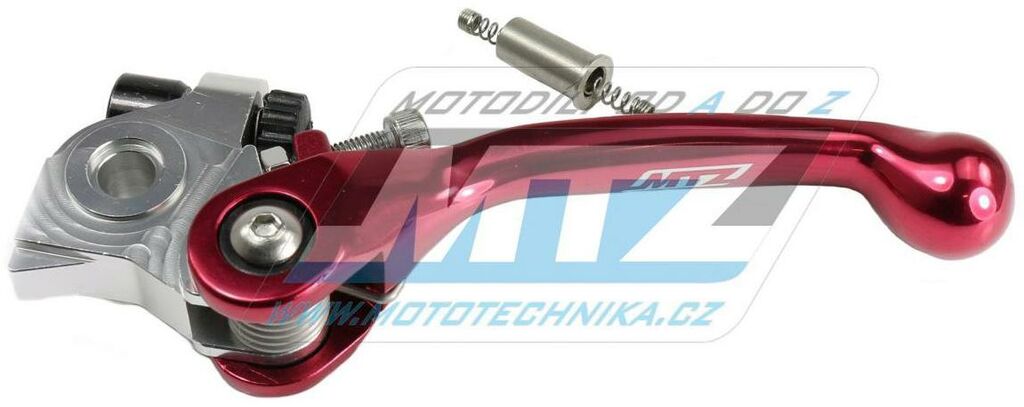 Obrázek produktu Páčka spojky FLEX KTM SX+SXF+EXC+EXCF + Husqvarna FC+FE+TC+TE + Husaberg FE+TE + Beta RR + Sherco SE+SEF+SC+SCF + TM EN+MX - červená L9C-012-04
