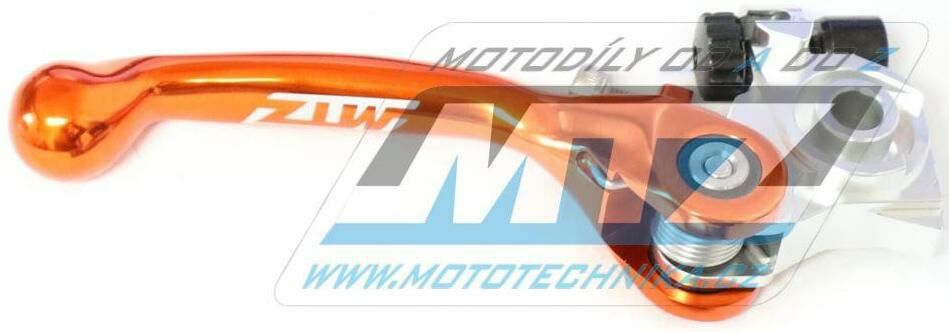 Obrázek produktu Páčka spojky FLEX KTM SX+SXF+EXC+EXCF + Husqvarna FC+FE+TC+TE + Husaberg FE+TE + Beta RR + Sherco SE+SEF+SC+SCF + TM EN+MX - oranžová L9C-012-07