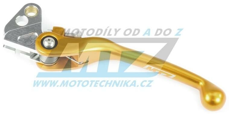 Obrázek produktu Páčka spojky FLEX - Yamaha YZ80+YZ85+YZ125+YZ250+YZF400+WRF400 + WR250R+WR250X + TTR125+TTR250+XT250X + Suzuki RM85+RM125+RM250 - barva zlatá L9C-004-11