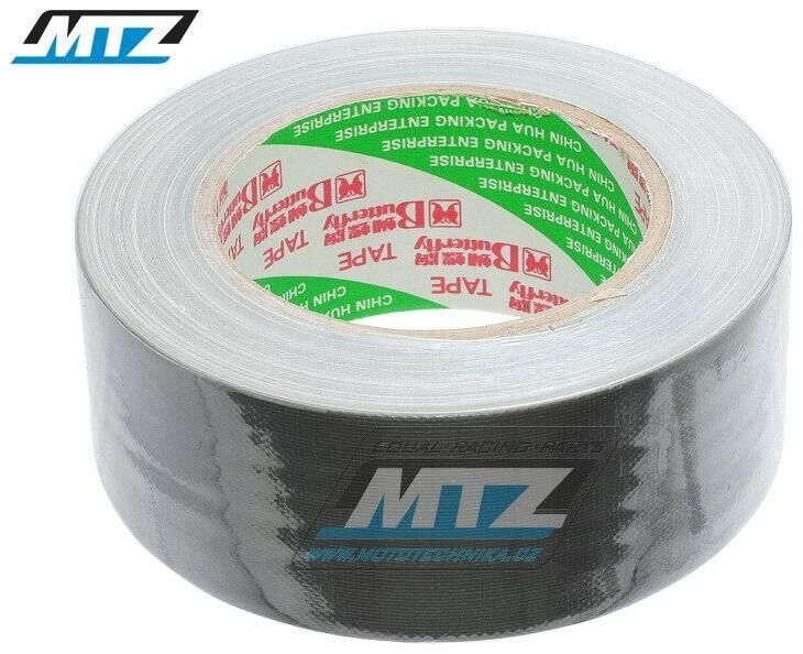 Obrázek produktu Páska americká (páska textilní Duct Tape) - 48mm x 50m - černá 84-21102