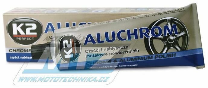 Obrázek produktu Pasta leštící "Silichrom" K2 Aluchrom (obsah 120g) K2K003