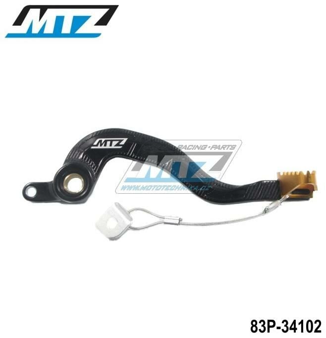 Obrázek produktu Pedál brzdy Suzuki RMZ250 / 07-12 + RMZ450 / 05-07 - černý (83p-34102) 83P-341-02