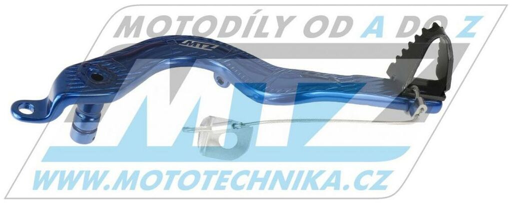 Obrázek produktu Pedál brzdy Yamaha YZ85 / 02-23 + YZ65 / 18-23 - modrý 83P-360-03
