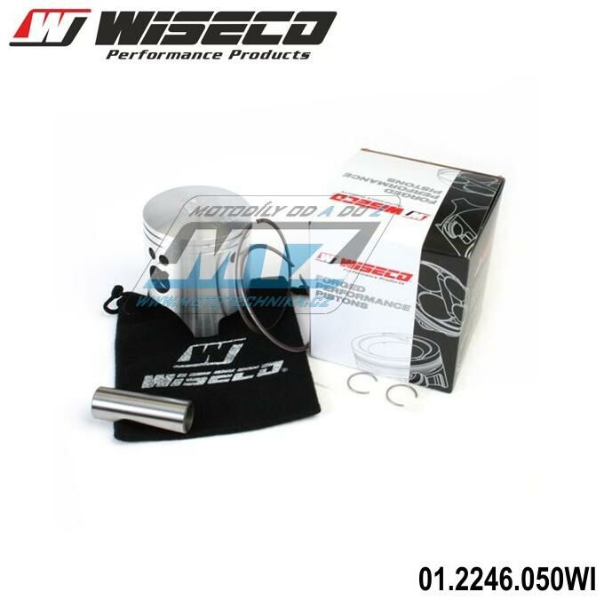 Obrázek produktu Pístní sada Yamaha DT125R+DT125RE+DT125X / 88-06 + TDR125 + TZR125 + KTM 125 LC2 - pro vrtání 56,50mm (Wiseco 679M05650) 01.2246.050WI