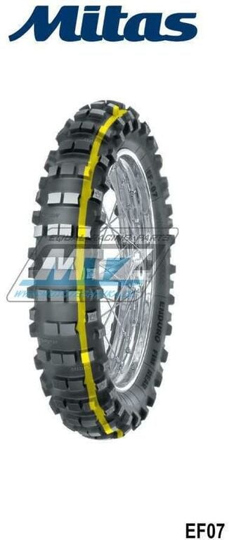 Obrázek produktu Pneu Mitas 130/90-18&quot; EF07 Super (žlutý pruh) 69R TT P18/130EF07