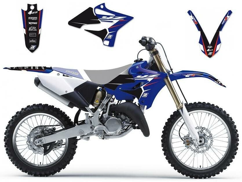 Obrázek produktu Polepy na motocykl (sada polepů Dream) Yamaha YZ125+YZ250 / 15-21 - typ polepů Dream4 BB2244N