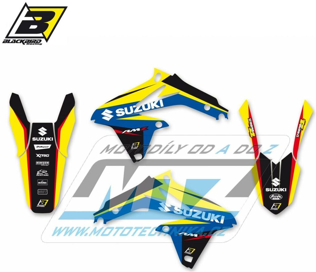 Obrázek produktu Polepy na motocykl (sada polepů Dream) Suzuki RMZ450 / 08-17 - typ polepů Dream4