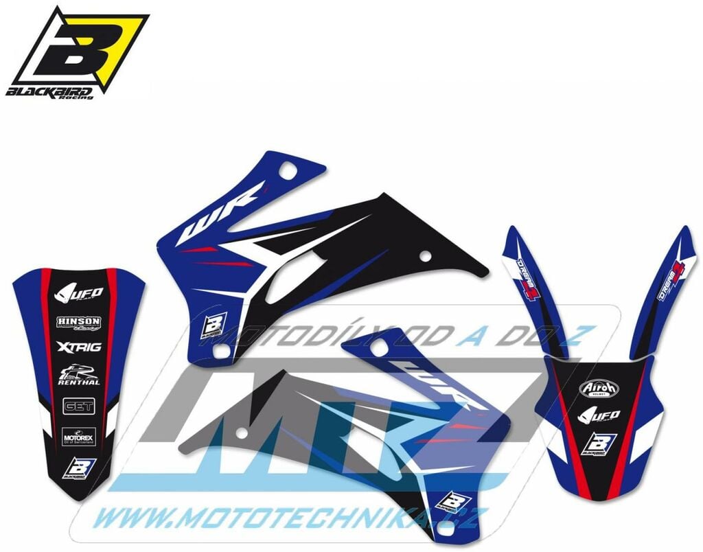 Obrázek produktu Polepy na motocykl (sada polepů Dream) Yamaha WRF250 / 07-14 + WRF450 / 07-11 - typ polepů Dream4