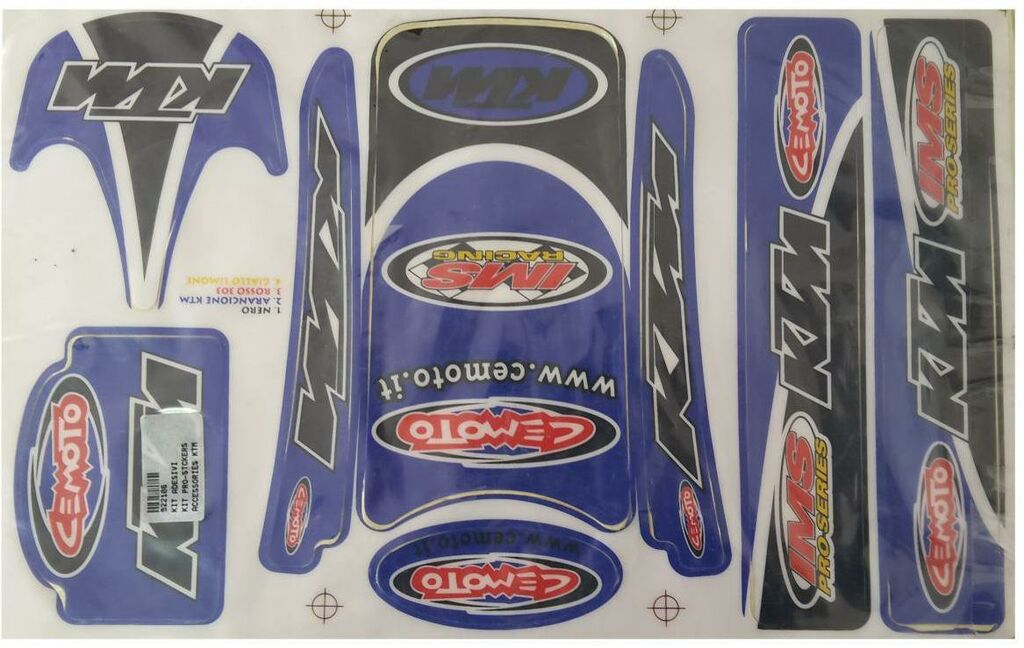 Obrázek produktu Polepy sada KTM - modré CM5221-06