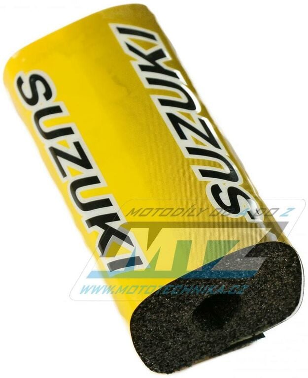 Obrázek produktu Polstr/Kostka na řidítka (bez hrazdy 28,6) žlutý - Suzuki CM2399S