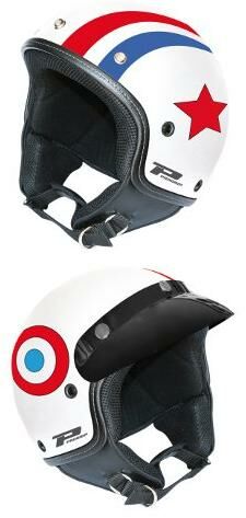Obrázek produktu Přilba na skútr Progrip 3057 Scooter Helmet Vintage - velikost L PG3057-01-L