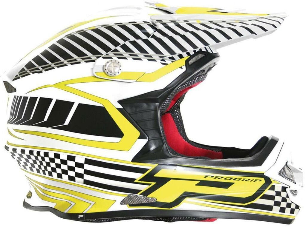 Obrázek produktu Přilba Progrip 3090 Yellow/White - velikost XXL PG3090-YF1-XX