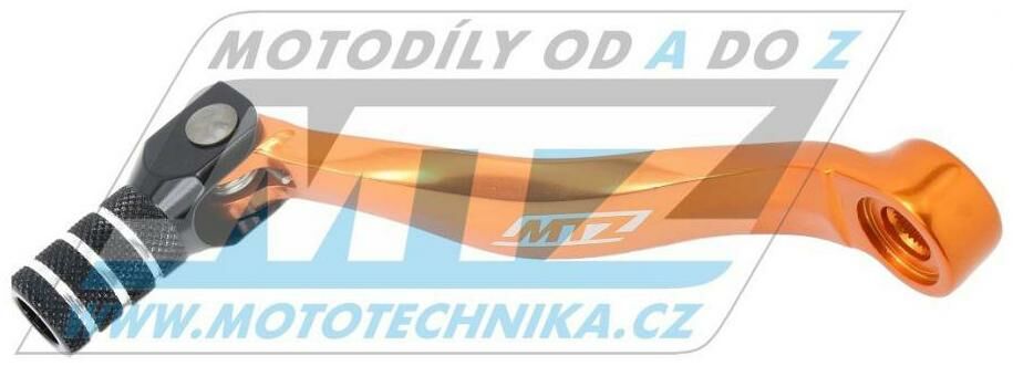 Obrázek produktu Řadička (řadicí páka) KTM 125SX+150SX / 16 + 450SXF / 16-22 + 450EXC+500EXC / 17-22 + Husqvarna TC125 / 16 + FC450 / 16-22 + FE450+FE501 / 17-22 + Gas-Gas MCF450+EXF450 - oranžová 838-011-07