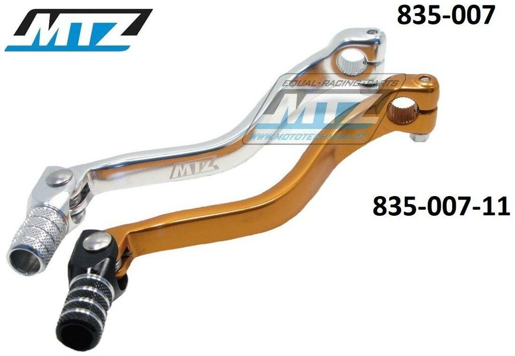 Obrázek produktu Řadička (řadicí páka) Suzuki DRZ400 / 00-17 - zlatá 835-007-11
