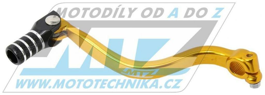 Obrázek produktu Řadička (řadicí páka) Suzuki RM80+RM85 / 89-22 - zlatá 835-004-11
