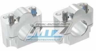 Obrázek produktu Redukce/Klemy řidítek - pro průměr 31,8mm (2šrouby) - barva stříbrná 23-318-610
