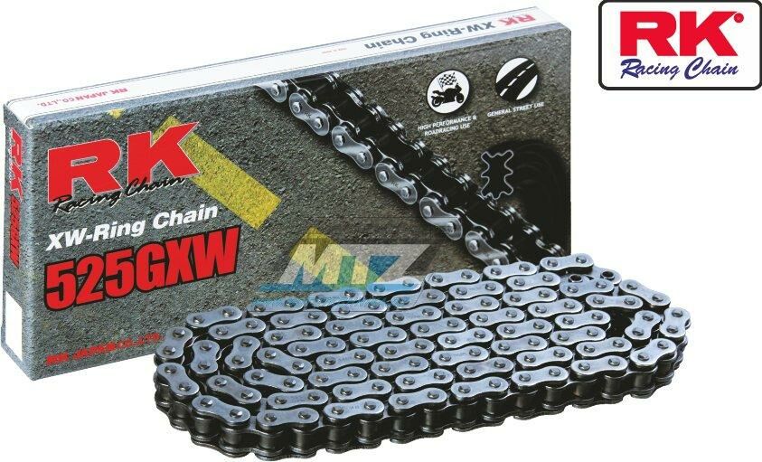 Obrázek produktu Řetěz RK 525 GXW (116čl) - těsněný/ x kroužkový Ř525GXW116