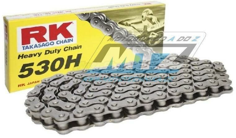 Obrázek produktu Řetěz RK 530 H (110čl) - netěsněný/ bezkroužkový Ř530H110