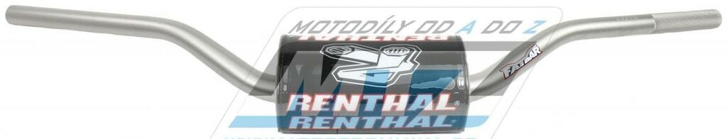 Obrázek produktu Řidítka Renthal 60201 Fatbar (1 1/8” = 28,6mm) - stříbrné/titanové RE60201-10