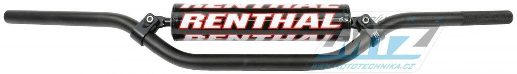 Obrázek produktu Řidítka Renthal 79001 CR-LOW (7/8” = 22mm) s polstrem - černé RE79001-02