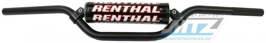 Obrázek produktu Řidítka Renthal 82301 MINI-MX-65cc (7/8” = 22mm) s polstrem - černé RE82301-02
