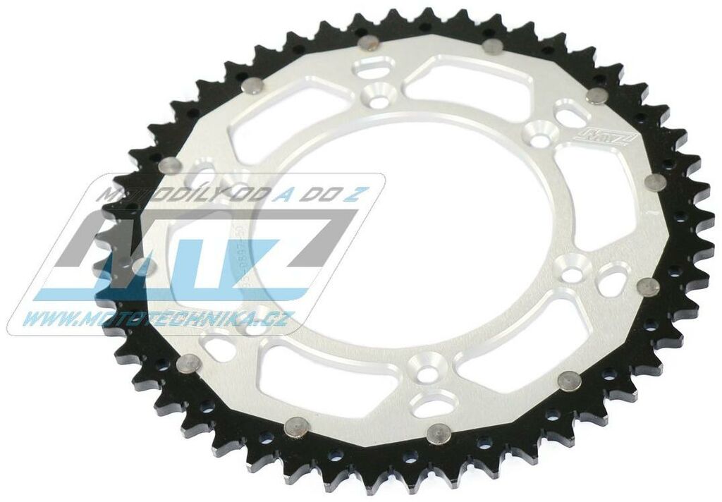 Obrázek produktu Rozeta ocelová (převodník) 0822-51zubů MTZ PRORACE Offroad (barva stříbrná) - Husqvarna CR+WR+TC+TE+WRE+TXC+SM+SMR + Suzuki DR350+DRZ400 + Cagiva WMX + Gas-Gas EC+ECF+XC+Ranger + Beta RR + Sherco SE+S 95-0822-51-P0