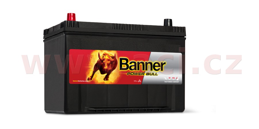 Obrázek produktu 95Ah baterie, 740A, levá BANNER Power Bull 303x173x203(225) P9505