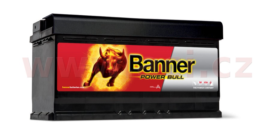 Obrázek produktu 95Ah baterie, 780A, pravá BANNER Power Bull 354x175x190 P9533