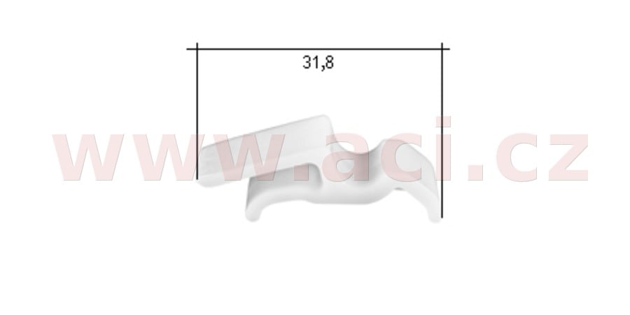 Obrázek produktu plastová příchytka (sada 10 ks) 50184T