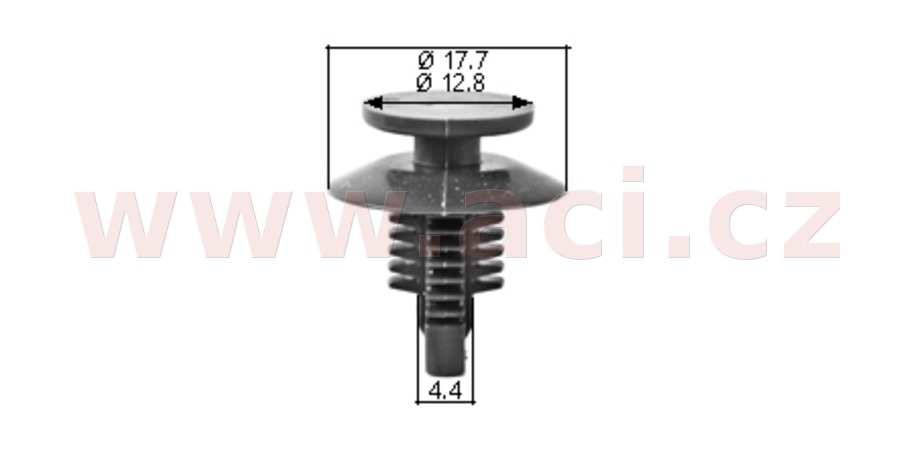 Obrázek produktu plastová příchytka (sada 10 ks) 55289