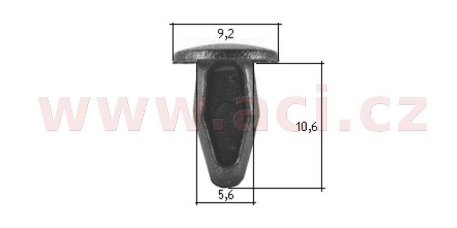 Obrázek produktu plastová příchytka (sada 10 ks) 50260