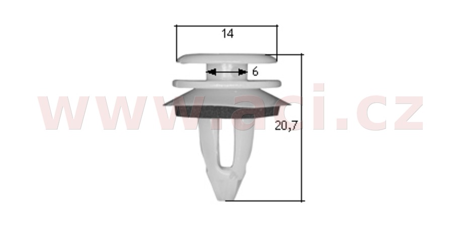 Obrázek produktu plastová příchytka (sada 10 ks) 71496Z