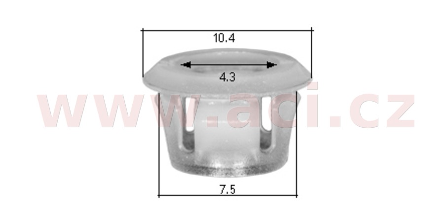 Obrázek produktu plastová příchytka (sada 10 ks) 72308