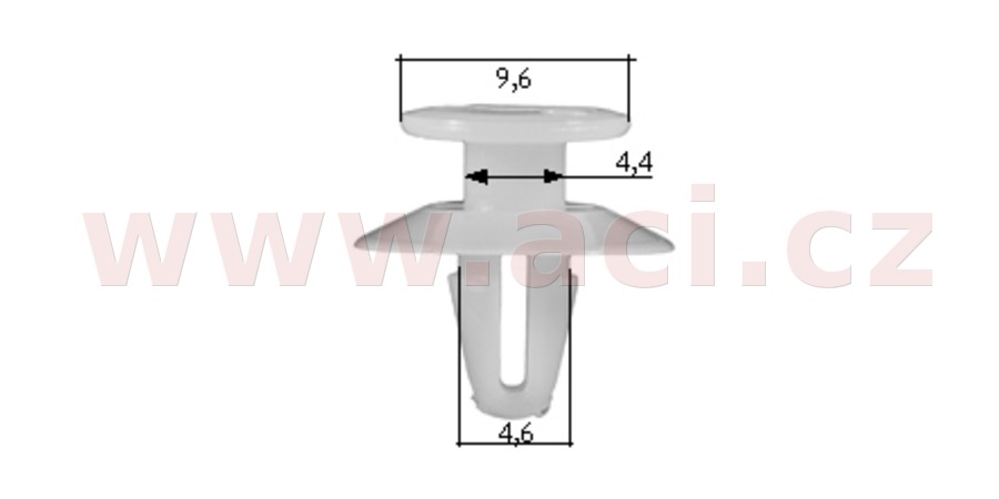 Obrázek produktu plastová příchytka (sada 10 ks) 50483