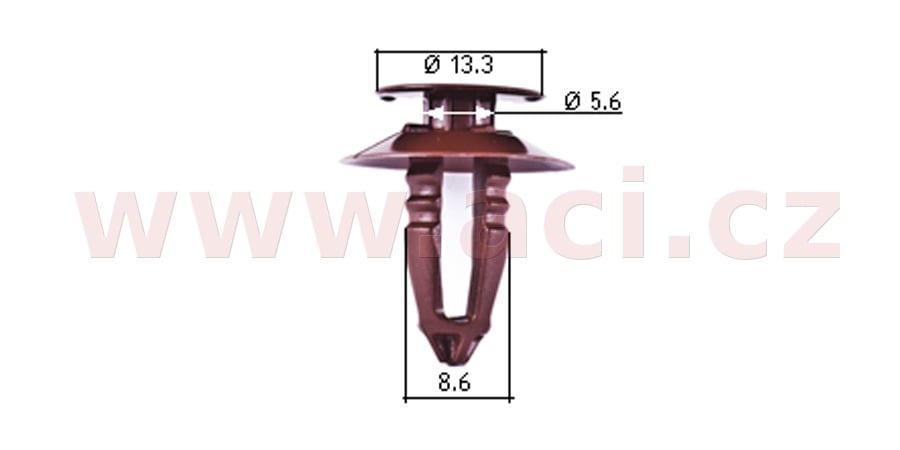 Obrázek produktu plastová příchytka (sada 10 ks) 50333T