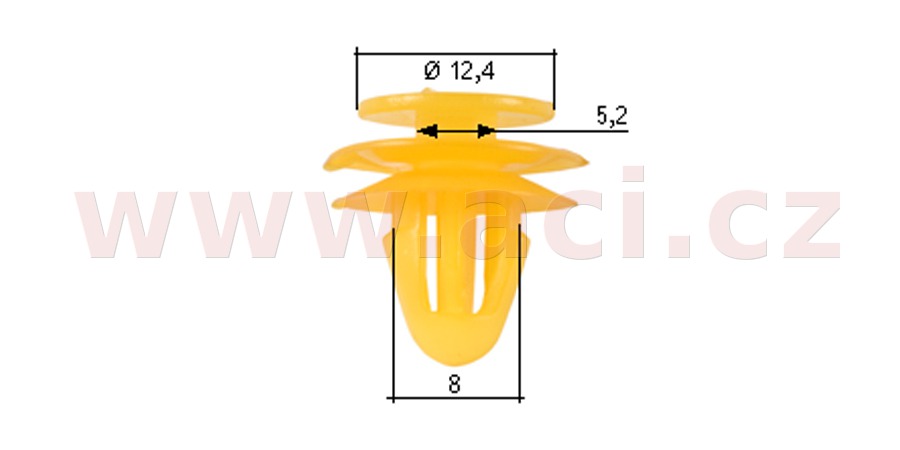 Obrázek produktu plastová příchytka (sada 10 ks) 50459Z