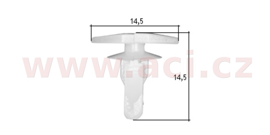 Obrázek produktu plastová příchytka (sada 10 ks) 71554