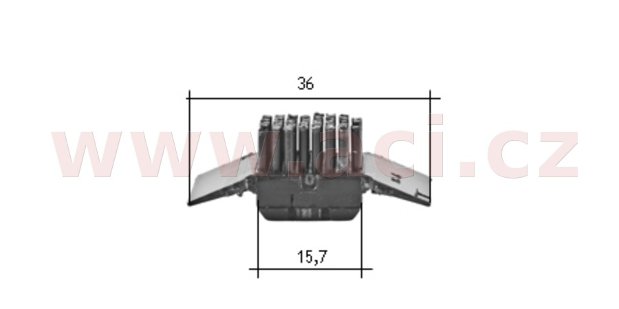 Obrázek produktu plastová příchytka (sada 10 ks) 15439Z