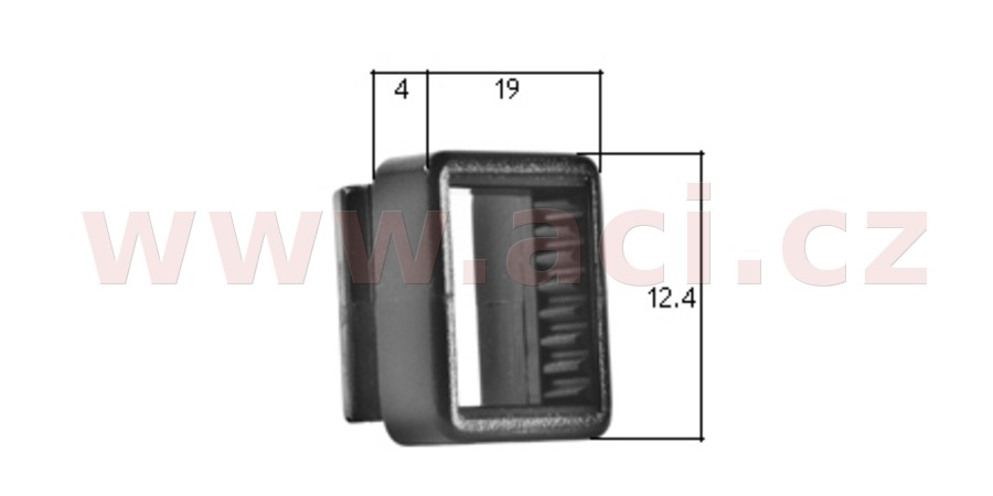 Obrázek produktu plastová příchytka (sada 10 ks) 55140S