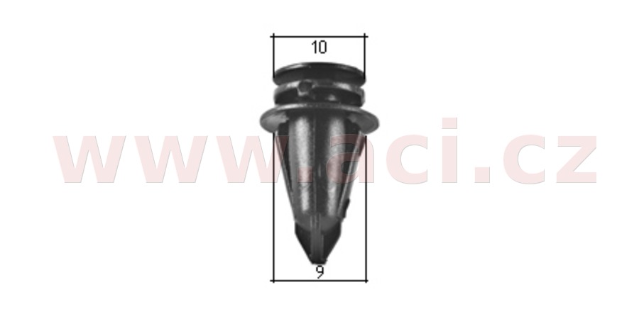 Obrázek produktu plastová příchytka (sada 10 ks) 55113S