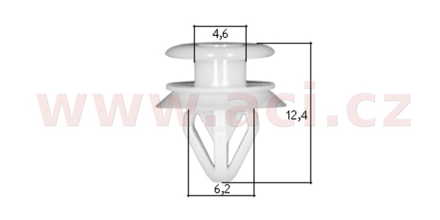 Obrázek produktu plastová příchytka (sada 10 ks) 71555