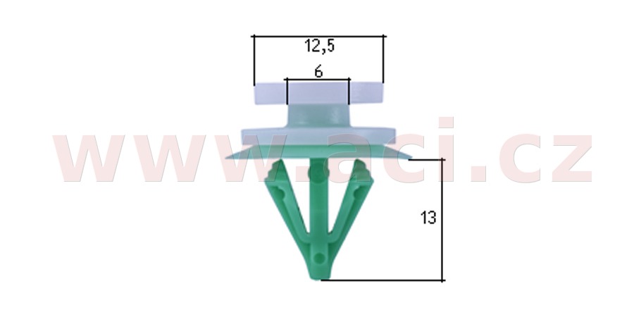 Obrázek produktu plastová příchytka (sada 10 ks) 50465T