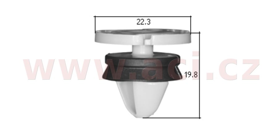 Obrázek produktu plastová příchytka (sada 10 ks) 55286
